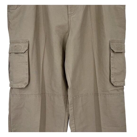 NEW Cabelas Men's Trailhiker II‎ Pants 40x36 Khaki Tan Cargo Outdoor Hiking NWT - Picture 2 of 14